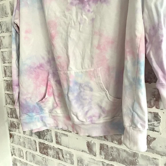 Torrid • Tie-Dye Everyday Fleece Off-Shoulder Long Sleeve Active Sweatshirt • 3X - Picture 8 of 11